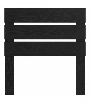 vidaXL Headboard Black Oak Engineered Wood