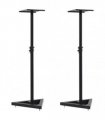 vidaXL Studio Monitor Speaker Stands 2 pcs Black Steel