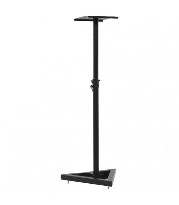 vidaXL Studio Monitor Speaker Stands 2 pcs Black Steel