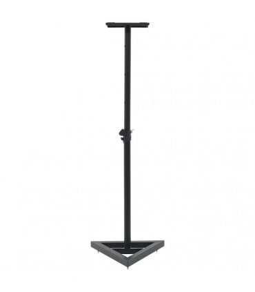 vidaXL Studio Monitor Speaker Stands 2 pcs Black Steel