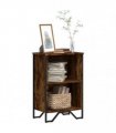 vidaXL Bookcase Smoked Oak 50x31x74.5 cm Engineered Wood