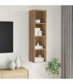 vidaXL TV Cabinet Set Artisan Oak 37 x 37 x 142.5 cm Engineered Wood