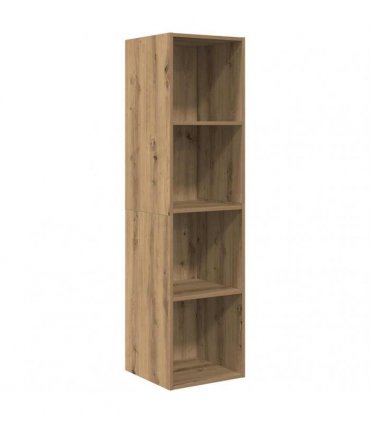 vidaXL TV Cabinet Set Artisan Oak 37 x 37 x 142.5 cm Engineered Wood