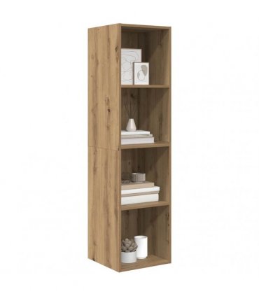 vidaXL TV Cabinet Set Artisan Oak 37 x 37 x 142.5 cm Engineered Wood