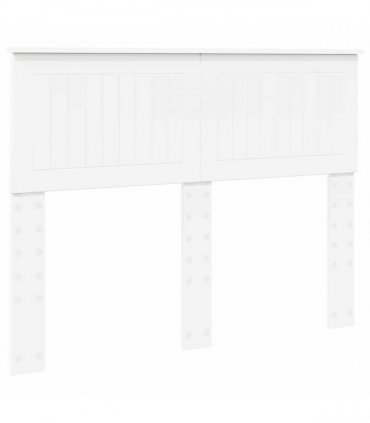 vidaXL Headboard White Engineered wood