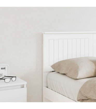 vidaXL Headboard White Engineered wood