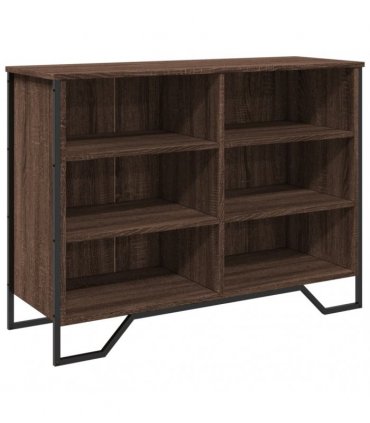 vidaXL Sideboard Brown Oak 101x35.5x74.5 cm Engineered Wood