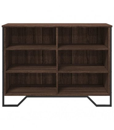 vidaXL Sideboard Brown Oak 101x35.5x74.5 cm Engineered Wood