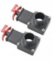 vidaXL Pool Gate Valve 2 pcs 1.5"
