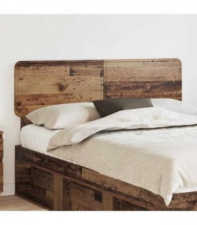 vidaXL Headboard Old Wood Engineered wood