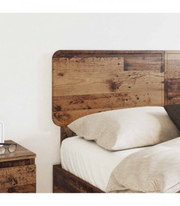 vidaXL Headboard Old Wood Engineered wood