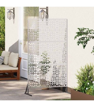 vidaXL Privacy Screen 100 x 50 x 180 cm Stainless Steel Silver