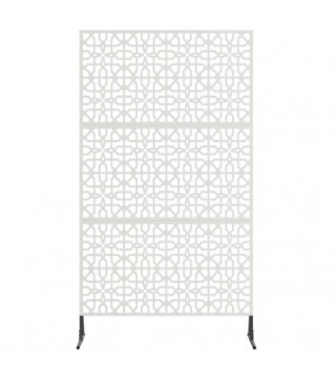 vidaXL Privacy Screen 100 x 50 x 180 cm Stainless Steel Silver
