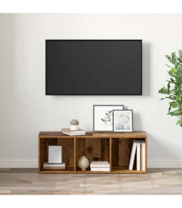 vidaXL TV Cabinet Set Brown 72 x 35 x 37 cm Engineered Wood