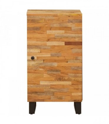 vidaXL Side Cabinet with Door Brown 40 x 33 x 75 cm Solid Mango Wood