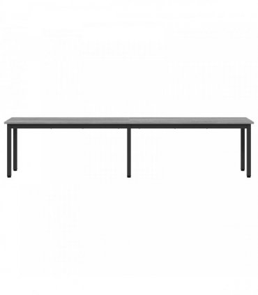 vidaXL Bench Grey Sonoma 200 x 35 x 45 cm Engineered Wood
