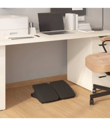 vidaXL Footrest Black 43.5x32.5x10.5 cm