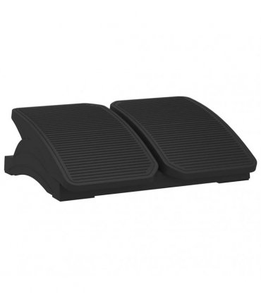vidaXL Footrest Black 43.5x32.5x10.5 cm
