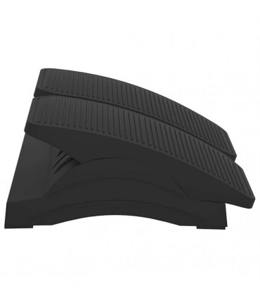 vidaXL Footrest Black 43.5x32.5x10.5 cm