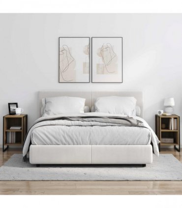 vidaXL Bedside Table 2 pcs Artisian Oak 39.5 x 30 x 50 cm