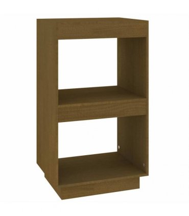 vidaXL Book Cabine Honey Brown 40x35x71 cm Solid Pinewood