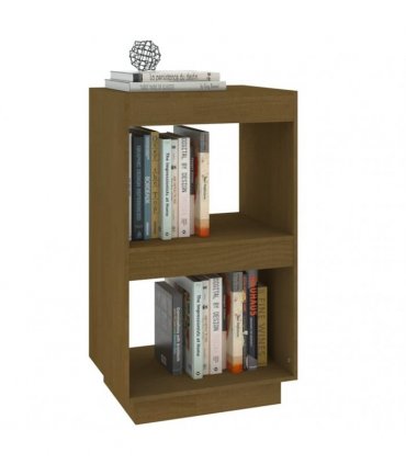 vidaXL Book Cabine Honey Brown 40x35x71 cm Solid Pinewood