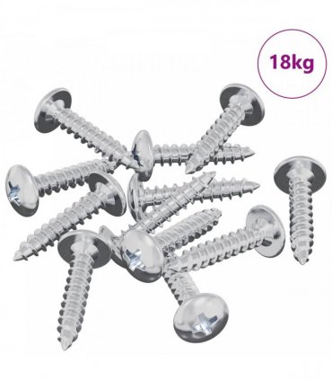 vidaXL Self Tapping Nail 10976 pcs Zinc-coated Steel