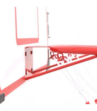 vidaXL Five Piece Wall Mounted Basketball Backboard Set