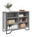 vidaXL Sideboard Grey Sonoma 101x35.5x74.5 cm Engineered Wood