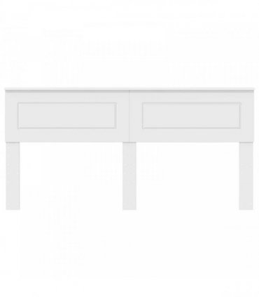vidaXL Headboard White Engineered wood