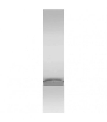 vidaXL Garden Privacy Screen Silver 32 x 150 cm Galvanised steel