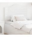 vidaXL Headboard Gloss White Engineered wood