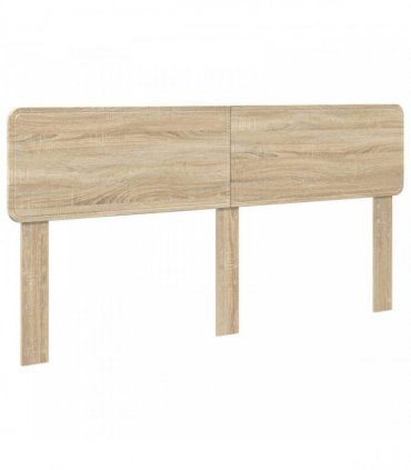 vidaXL Headboard Sonoma Oak Engineered wood