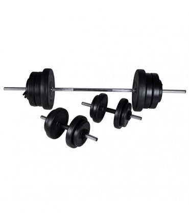 Barbell + 2 Dumbbell Set 60.5kg