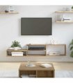 vidaXL Wall TV Stand 150 x 25 x 28.5 cm Engineered Wood