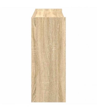 vidaXL Shoe Rack Sonoma Oak 80x25x62 cm Engineered Wood