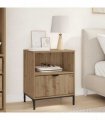 vidaXL Bedside Cabinet Artisan oak 49 x 36 x 61 cm Engineered wood