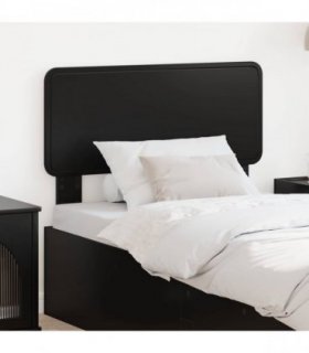 vidaXL Headboard Black Oak Engineered wood