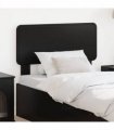 vidaXL Headboard Black Oak Engineered wood