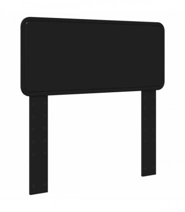 vidaXL Headboard Black Oak Engineered wood