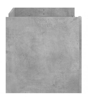 vidaXL Coffee Table Concrete Grey 100x50x50 cm Engineered Wood