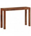 vidaXL Console Table 120x30x76 cm Solid Wood Acacia