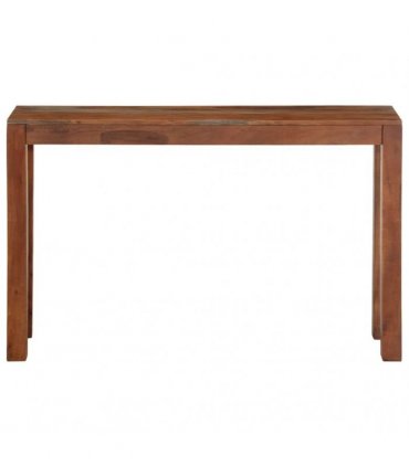 vidaXL Console Table 120x30x76 cm Solid Wood Acacia