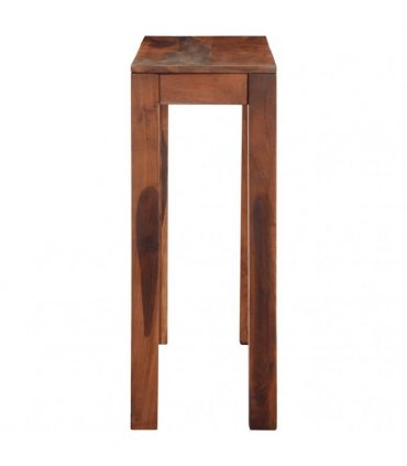 vidaXL Console Table 120x30x76 cm Solid Wood Acacia