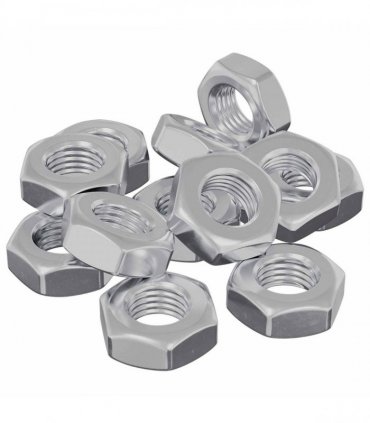 vidaXL Hex Nut 3600 pcs Silver Metal