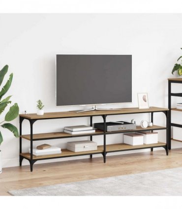 vidaXL TV Cabinet Artisan Oak 160 x 30 x 50 cm
