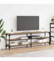 vidaXL TV Cabinet Artisan Oak 160 x 30 x 50 cm
