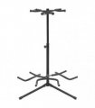 vidaXL Guitar Stand Black Steel