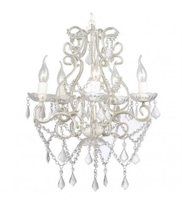 vidaXL Chandelier with 2800 Crystals E14