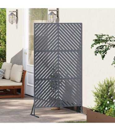 vidaXL Privacy Screen 100 x 50 x 180 cm Steel Anthracite